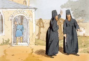 Monks by John Augustus Atkinson